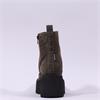 Marco Moreo Vale Stud Detail Wedge Boot - Olive Suede